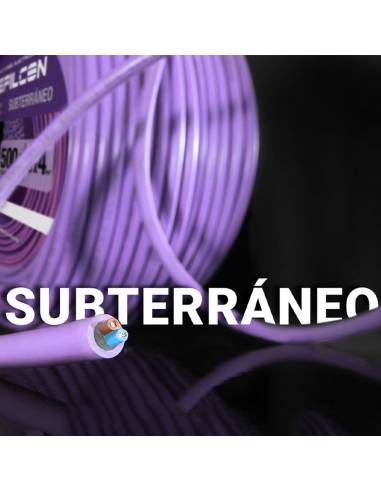 CABLE SUBTERRANEO 2X6MM TREFILCON