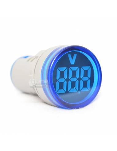 MINI VOLTIMETRO DIG D29 80-500VAC AZUL