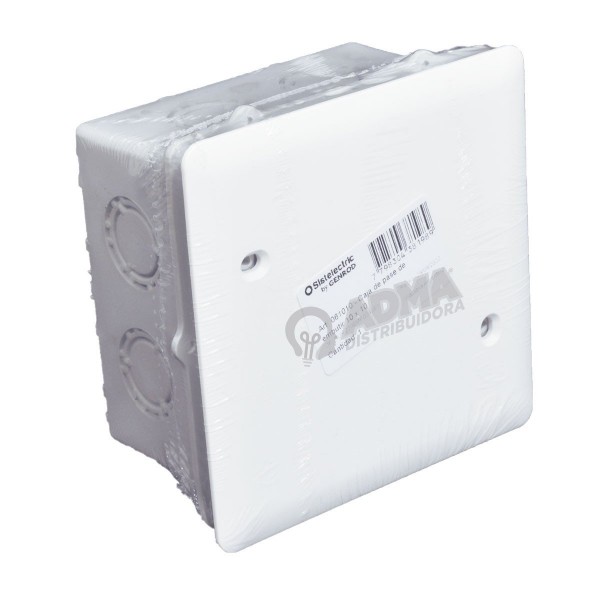 CAJA DE PASE DE EMBUTIR GENROD 10X10...