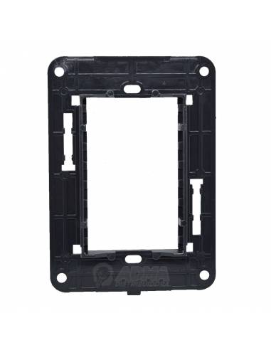 BASTIDOR 10X5 BAUHAUS NEGRO CAMBRE