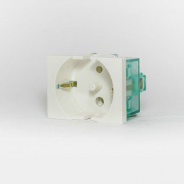 MODULO TOMA 220V+T BLANCO... 2