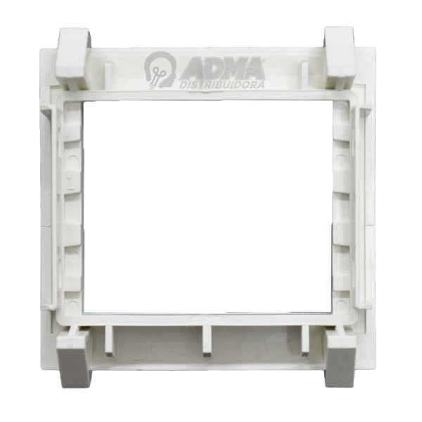 ADAPTADOR BASTIDOR RECTANGULAR BLANCO...