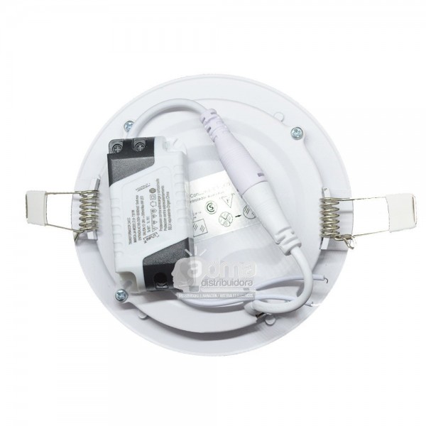 PANEL LED REDONDO EMBUTIR 6W FRIO TREFI