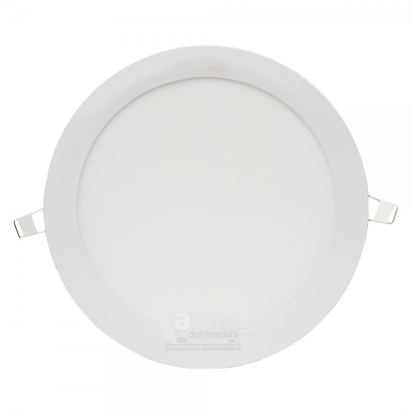 PANEL LED REDONDO EMBUTIR 18W CALIDO...
