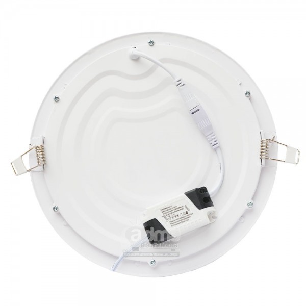 PANEL LED REDONDO EMBUTIR 18W CALIDO...