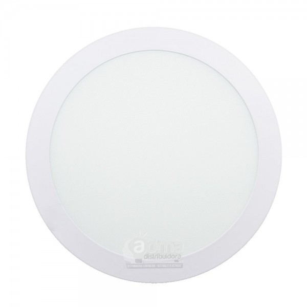 PANEL LED REDONDO SOBREPONER 12W...