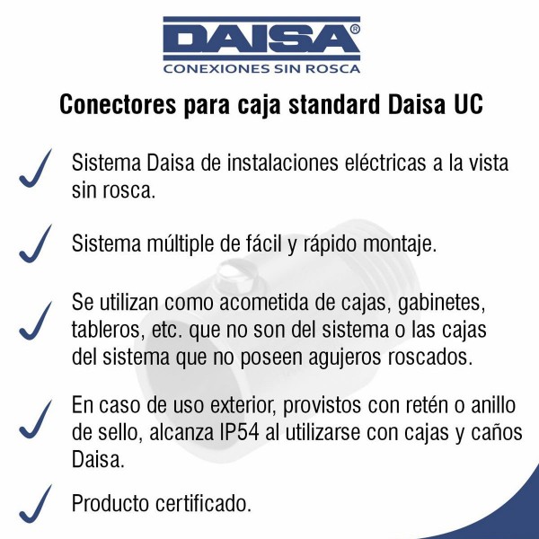 CONECTOR LARGO CAÑO 1 PULGADA ROSCA...