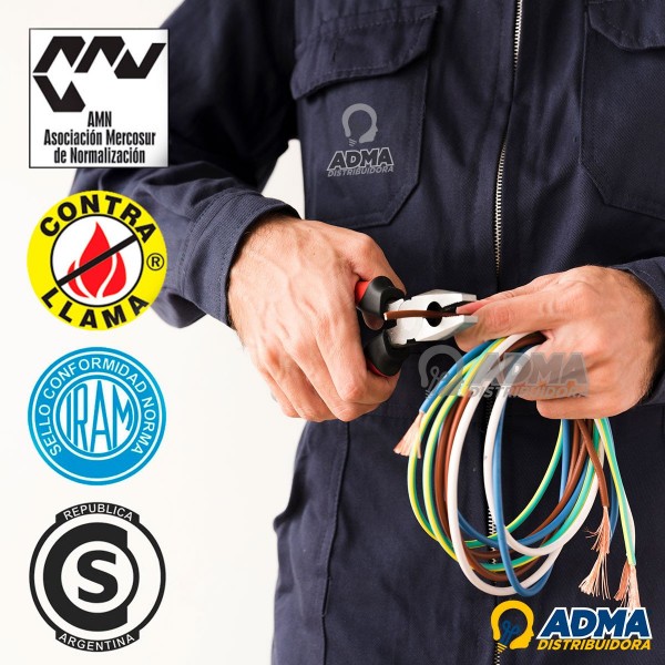 CABLE UNIPOLAR 2.5MM ARGENPLAS...