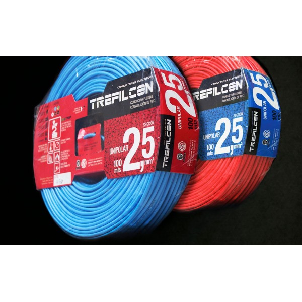 CABLE UNIPOLAR FLEXIBLE 6MM TREFILCON...