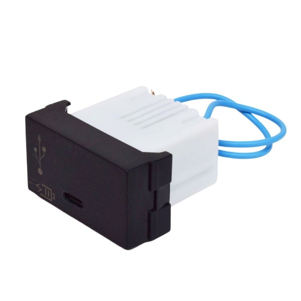 MODULO CARGADOR USB C 5V NEGRO APTO...