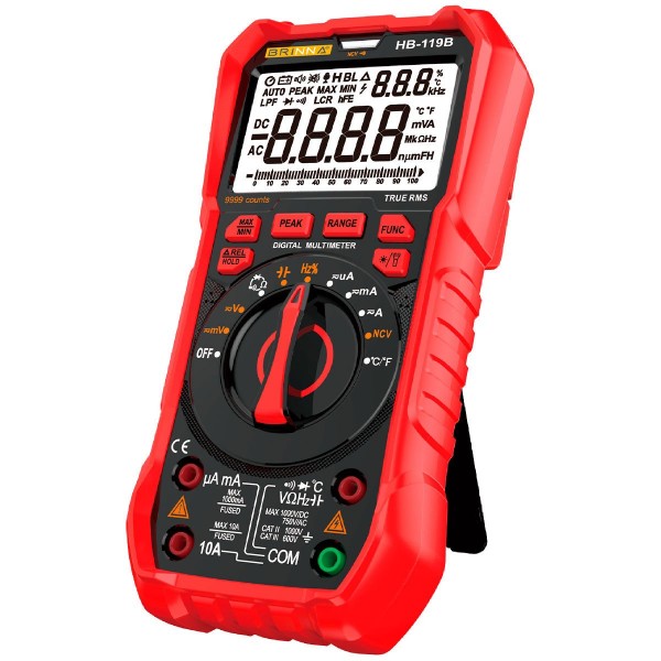MULTIMETRO BRINNA HB-119B CON PILAS