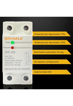 PROTECTOR MONOFASICO BRINNA... 2