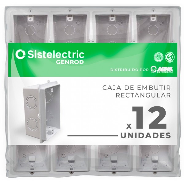 CAJAS EMBUTIR OCTOGONAL RECTANGULAR...