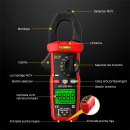 PINZA AMPEROMETRICA HB-202... 2