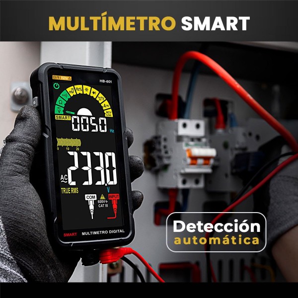 MULTIMETRO SMART HB-601 BRINNA