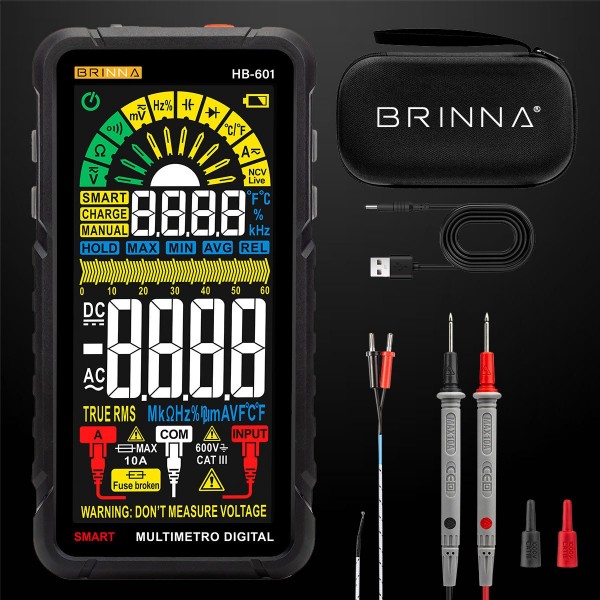 MULTIMETRO SMART HB-601 BRINNA