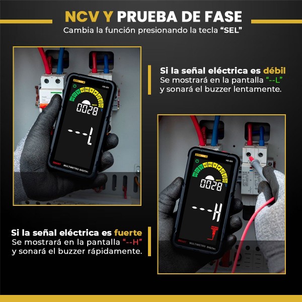 MULTIMETRO SMART HB-601 BRINNA