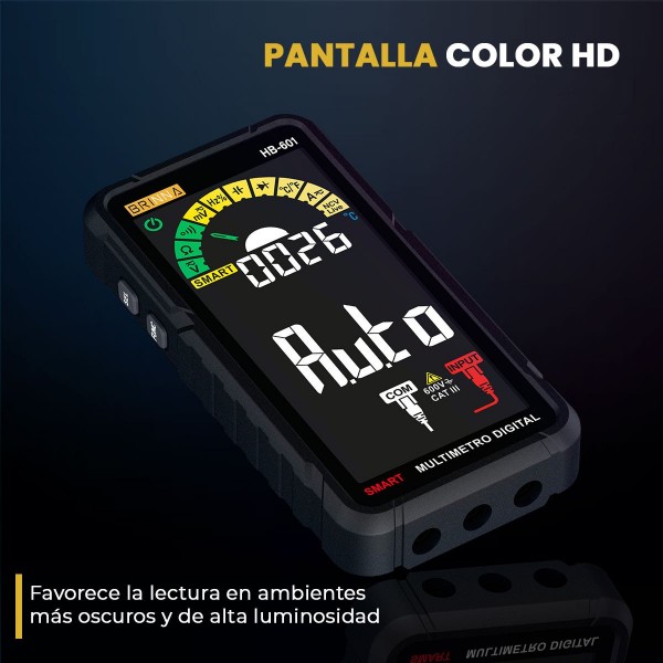 MULTIMETRO SMART HB-601 BRINNA