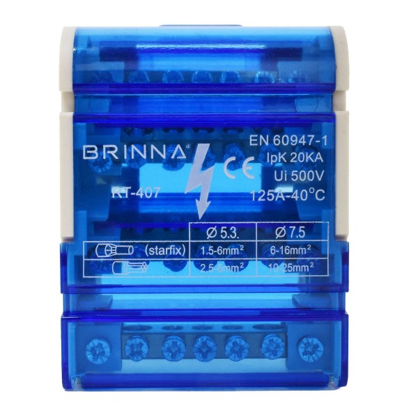 REPARTIDORA TETRAPOLAR 7 POLOS BRINNA