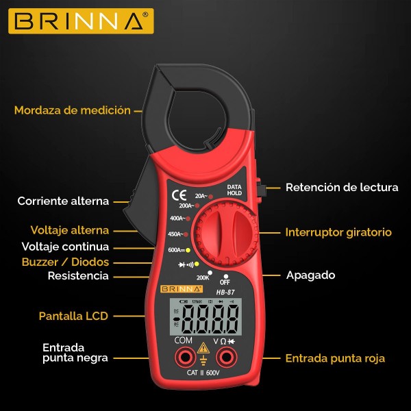 PINZA AMPEROMETRICA 87