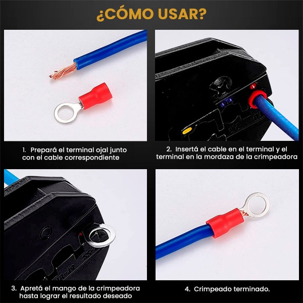 TERMINAL OJAL 05MM A 15MM DIAMETRO...