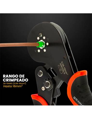 PINZA CRIMPEADORA TIFF HASTA 16MM BRINNA PINZA CRIMPEADORA TIFF HASTA 16MM BRINNA