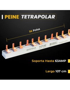 PEINE TETRAPOLAR 63A X... 2