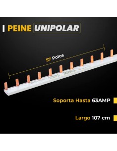 PEINE UNIPOLAR 63A X METRO... 2