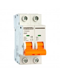 TERMICA BIPOLAR 63A 6KA BRINNA