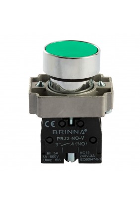 PULSADOR RASANTE 22MM NO... 2