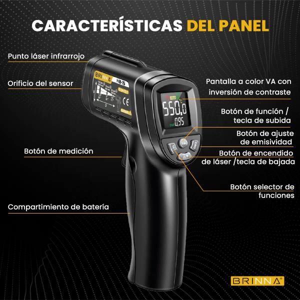 TERMOMETRO DIGITAL HB-15 BRINNA