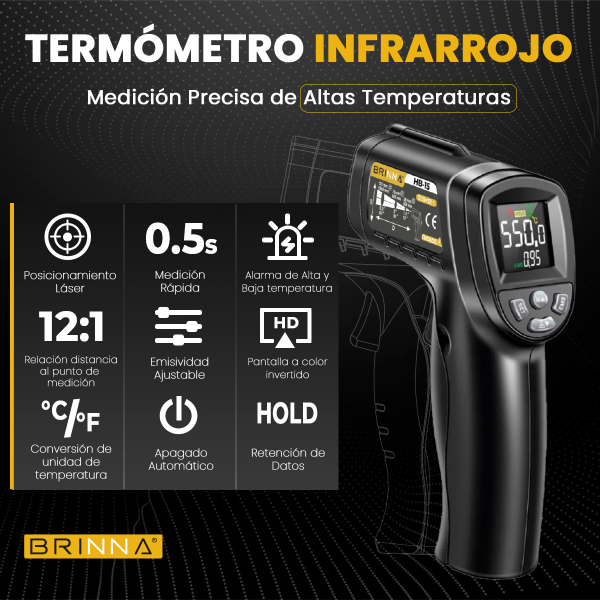 TERMOMETRO DIGITAL HB-15 BRINNA