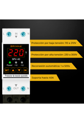 PROTECTOR MONOFASICO BRINNA... 2