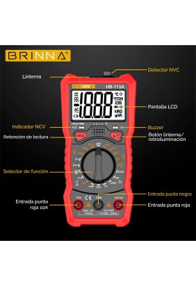 TESTER HB-113A + PINZA... 2