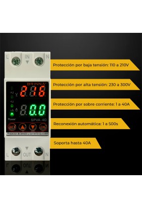 PROTECTOR MONOFASICO BRINNA... 2