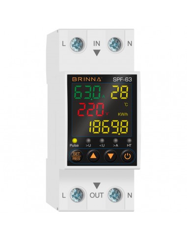 PROTECTOR Y MEDIDOR MONOFASICO BRINNA...