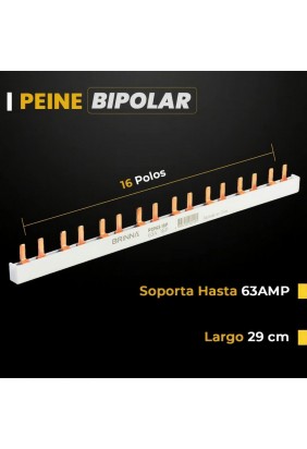 PEINE BIPOLAR 63A 16 POLOS... 2