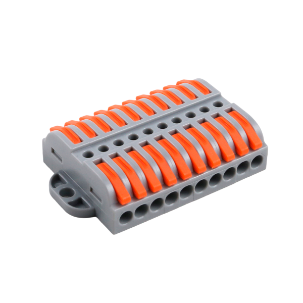 BORNERA EMPALME RAPIDO 2 POLOS 10...