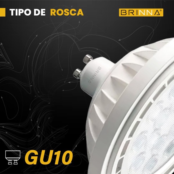 LÁMPARAS LED AR111 BRINNA 12w CALIDO...