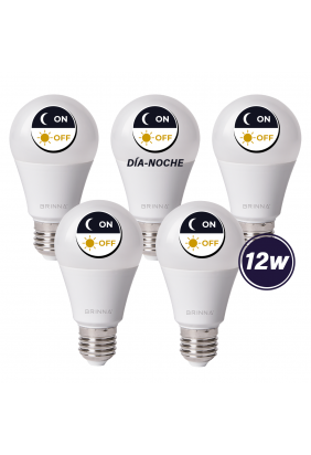 LAMPARA LED SENSOR DÍA...