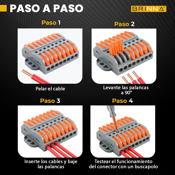 BORNERA EMPALME RAPIDO 2 POLOS 10...