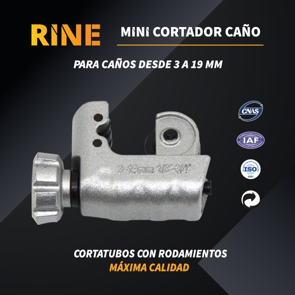 MINI CORTADOR DE CAÑO PRO RINE HR-8020