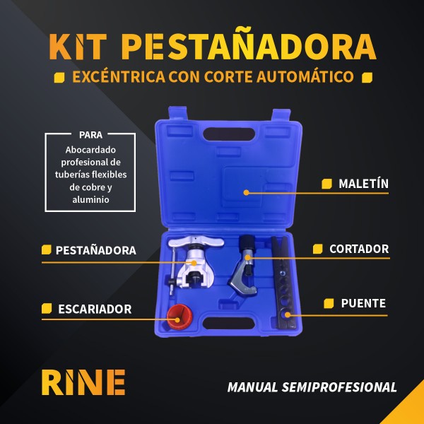 KIT PESTAÑADORA RINE HR-9061