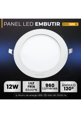 PANEL LED REDONDO EMBUTIR... 2