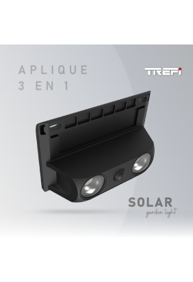 APLIQUE SOLAR 1W TREFI