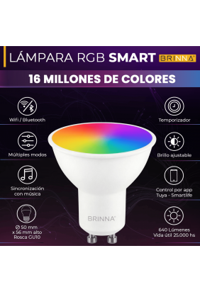 DICROICA LED RGB SMART 7W... 2