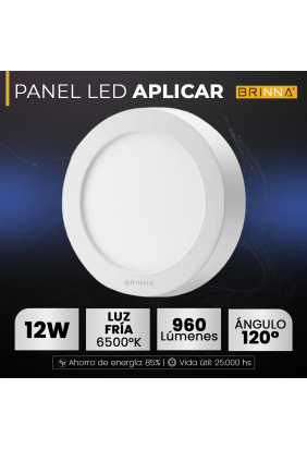 PANEL LED REDONDO APLICAR... 2