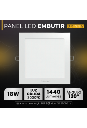 PANEL LED CUADRADO EMBUTIR... 2