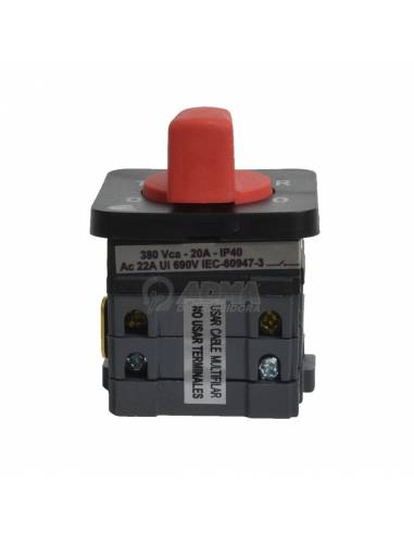 SELECTORA DE FASE TRIFASICA 20A