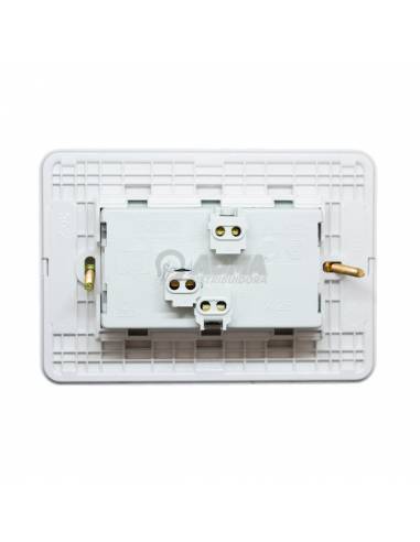 BASTIDOR COMPLETO TOMACORRIENTE DOBLE...